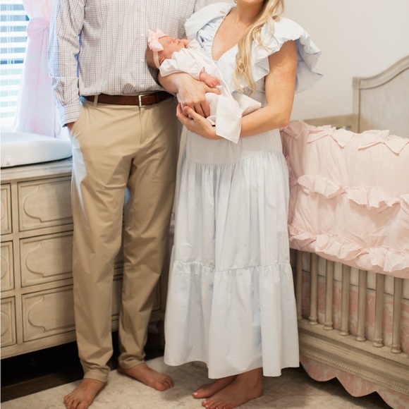 Blue tiered maxi dress - Picture 3 of 6